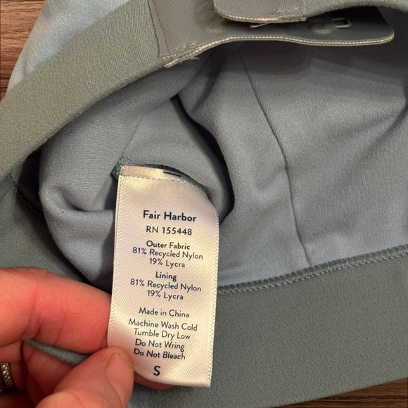 Fair Harbor Sz S Atlantique swim top & mtchg Sz L Corliss polka Dot bottom, EUC! - Picture 7 of 16